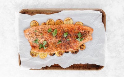 Whole Roasted Salmon