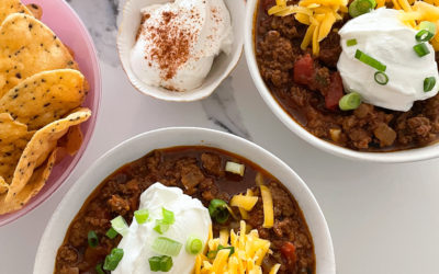 Simple Chili with Roasted Tomatoes